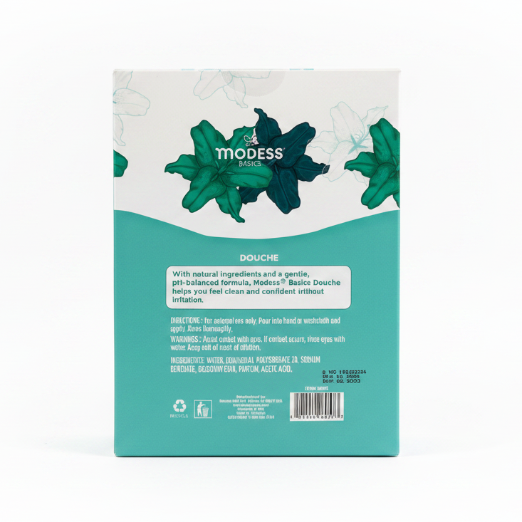 Modess Basics Extra Cleansing Daily Intimate Wash - Fresh Scent (3-Pack, 4.7 fl oz / 138 mL Each)