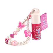 Sparkle & Shine: Kids' Charm Lip Gloss Keychain - Raspberry Sorbet (XP338)