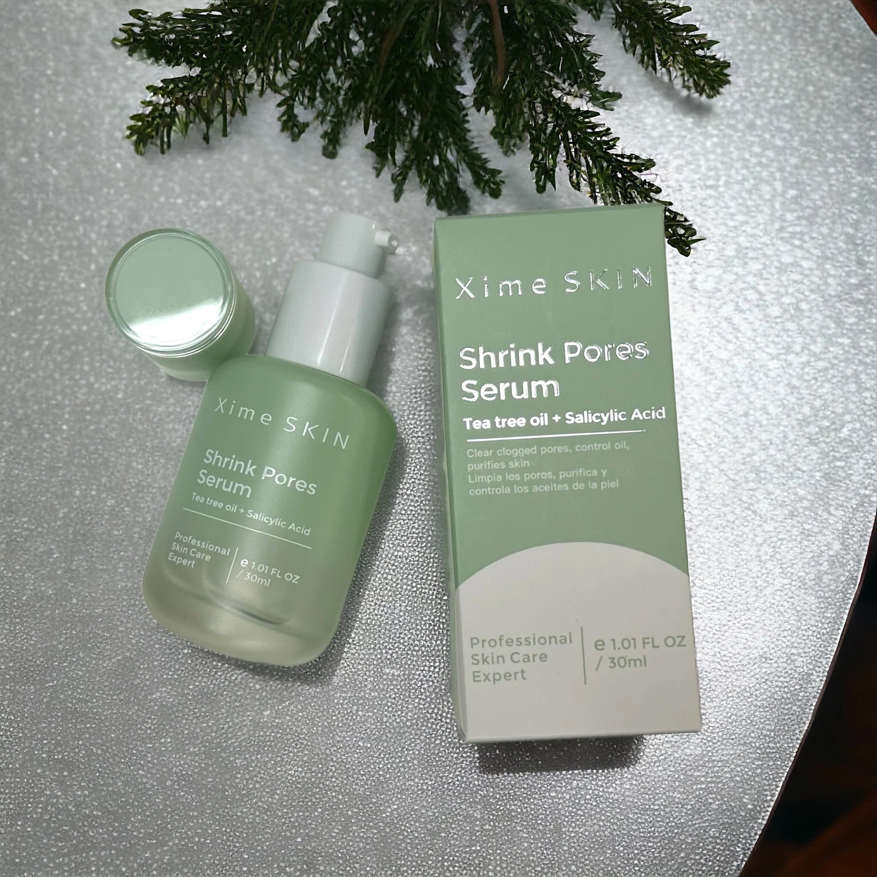 Xime Beauty - Shrink Pores Serum with Tea Tree Oil & Salicylic Acid (30ml / 1.01 fl oz)