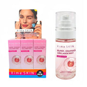 Xime SKIN Super-Charged Collagen Facial Mist – Hydrating Anti-Wrinkle & Firming Spray (12-Piece Display)