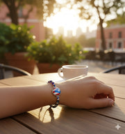 Puerto Rico Flag Bracelet Set - Adjustable Boricua Pride