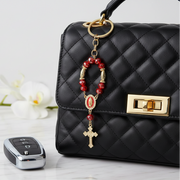 Carry Blessings Wherever You Go with the Ultimate Pocket Rosary Keychain (YNV-1654)