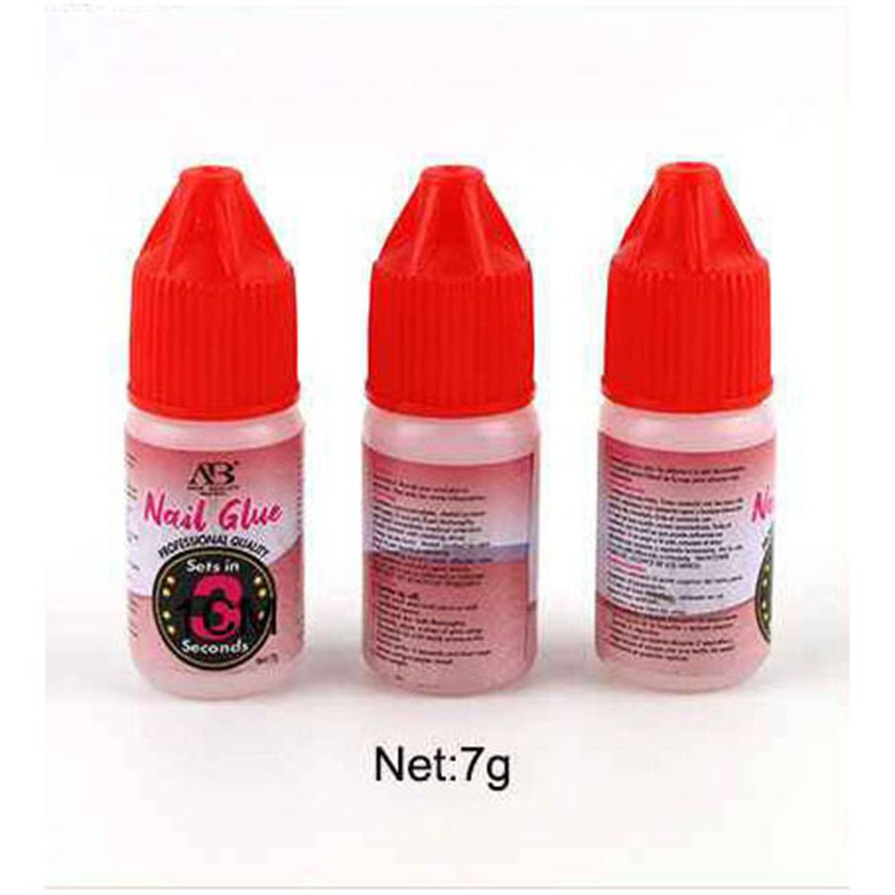 Ana Beauty - Nail Glue Clear 7gm (ANPN0371) - TRUECOLOR WHOLESALE