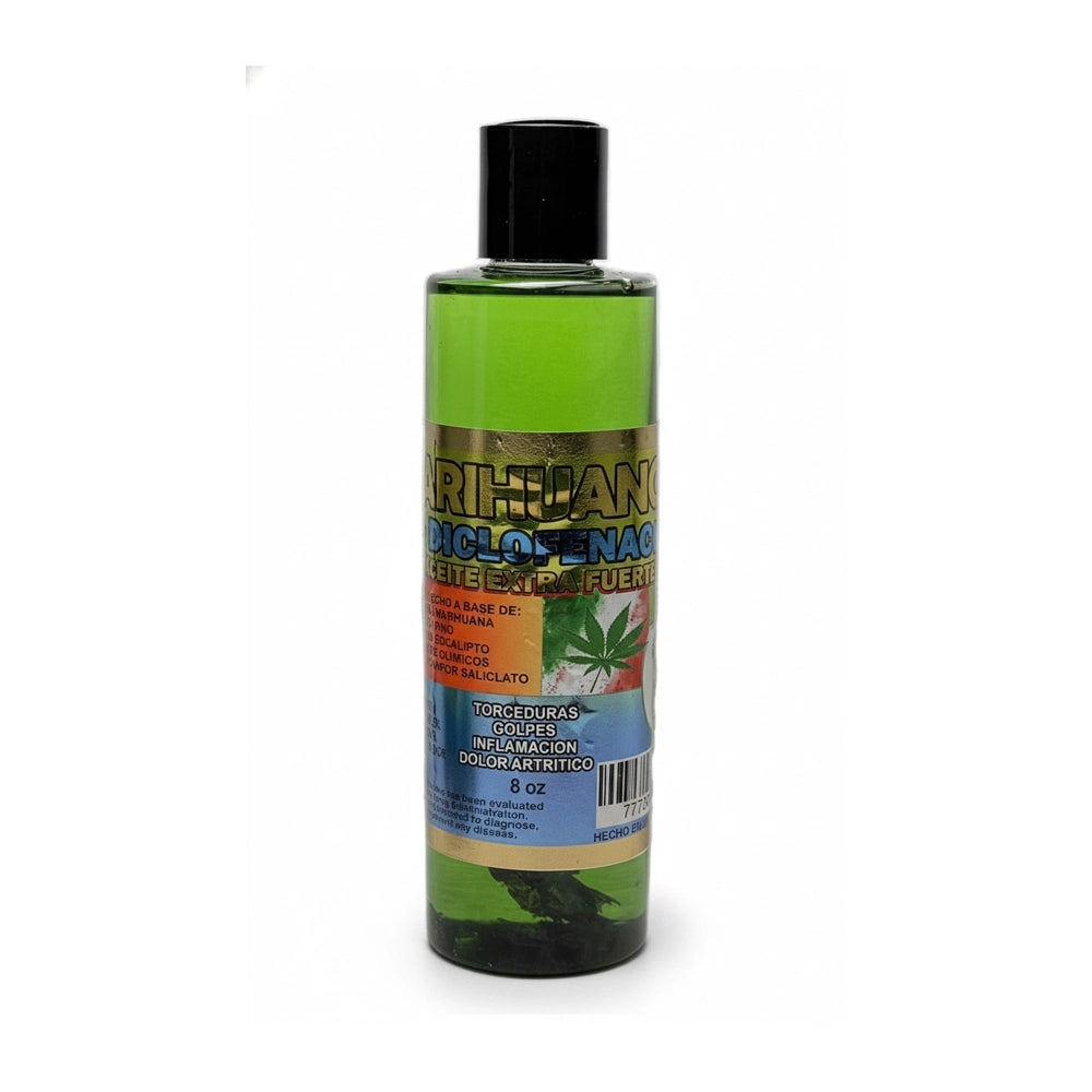Puerta Grande - Aceite Extra Fuerte Marihuanol + Diclofenaco 8 OZ