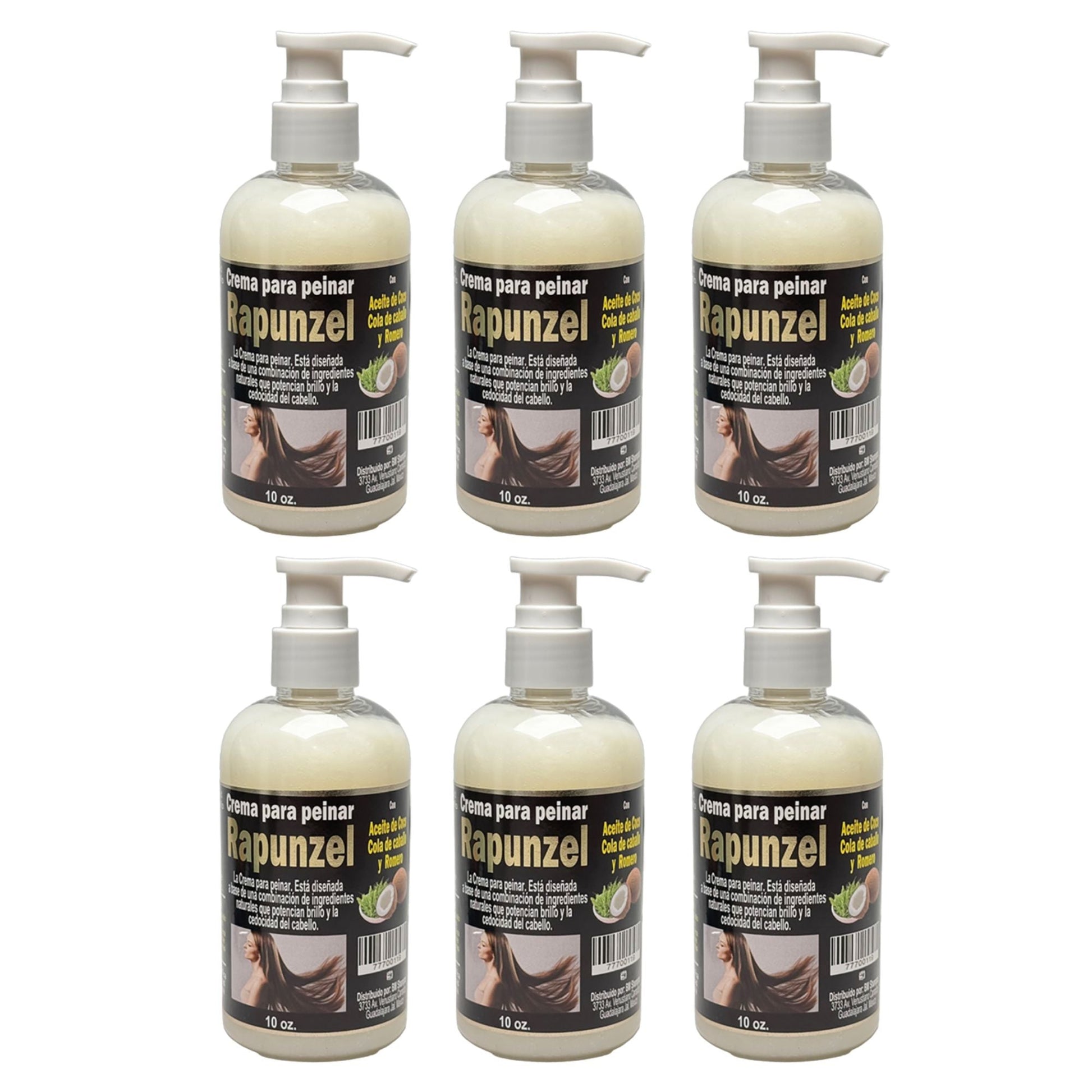 Crema Para Peinar Rapunzel Con Coco Romero Y Cola De Caballo - TRUECOLOR WHOLESALE