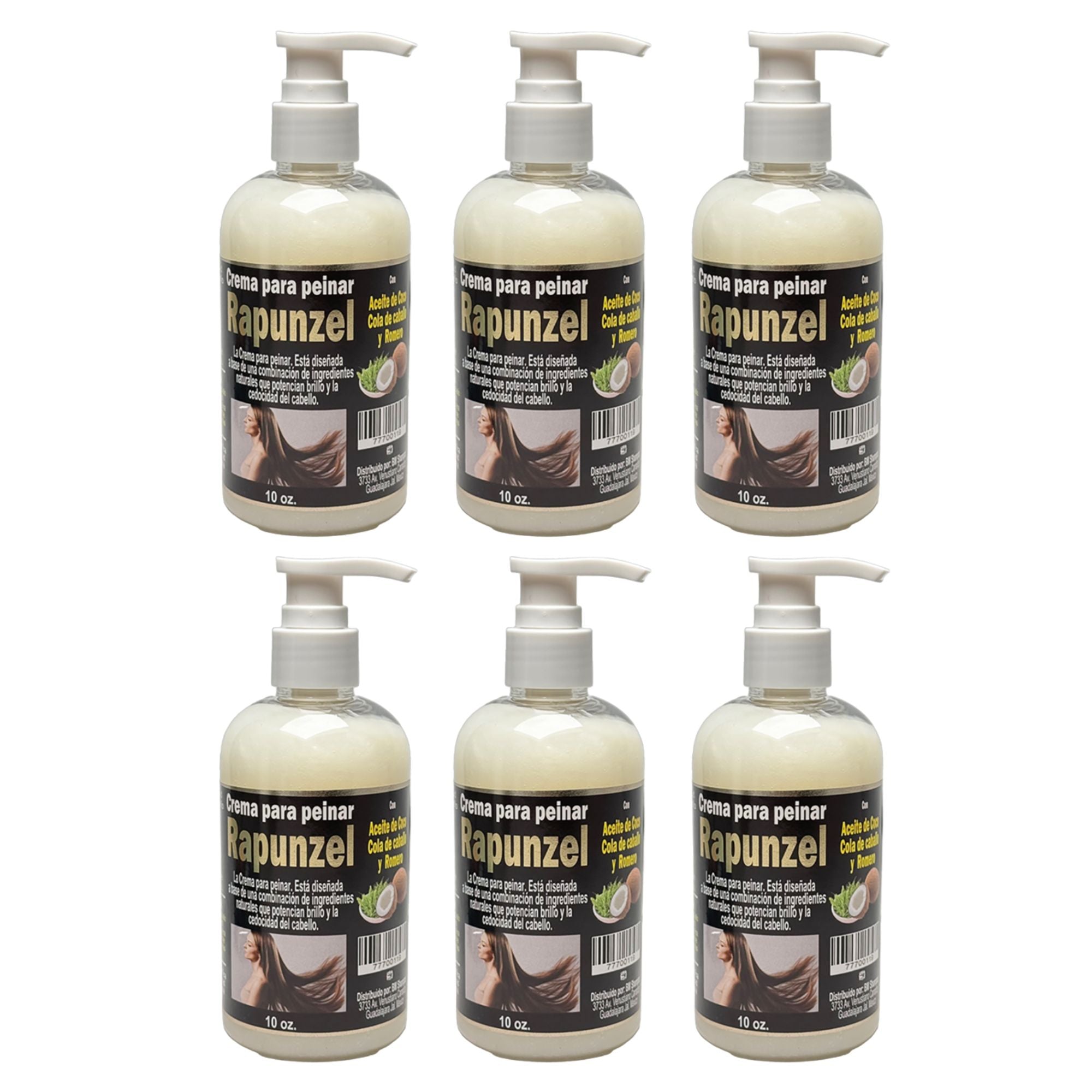 Crema Para Peinar Rapunzel Con Coco Romero Y Cola De Caballo - TRUECOLOR WHOLESALE