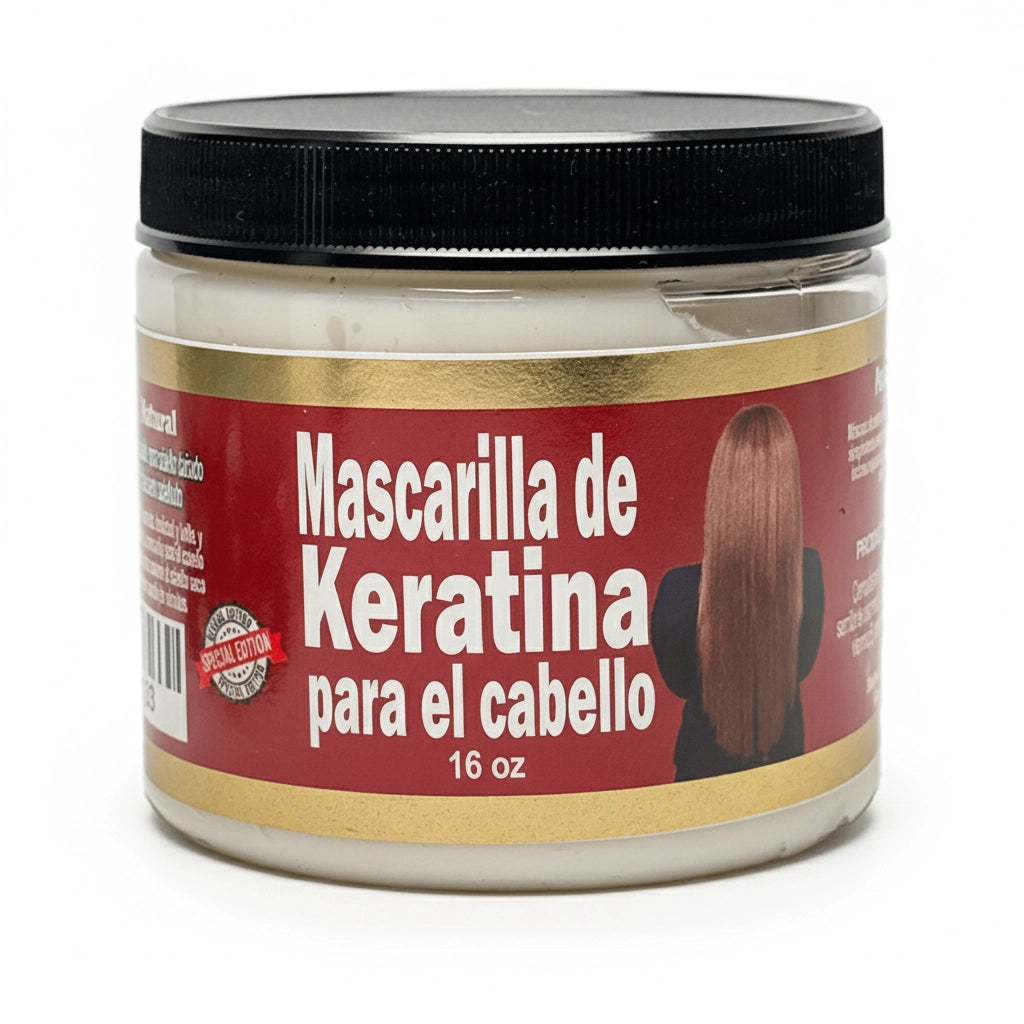 Mascarilla de Keratina para el Cabello – Reparación, Suavidad y Brillo Intenso