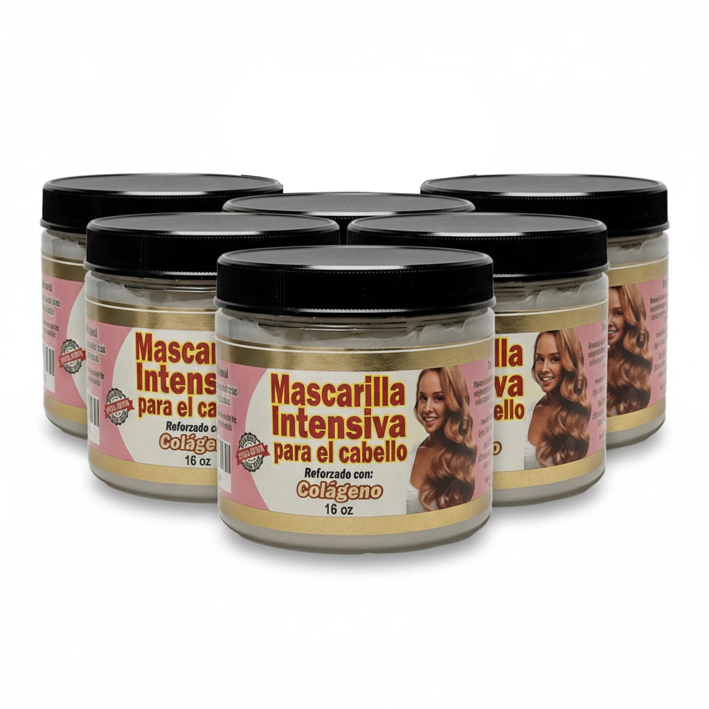 Mascarilla Intensiva para el Cabello con Colágeno – Reparación y Brillo Profundo