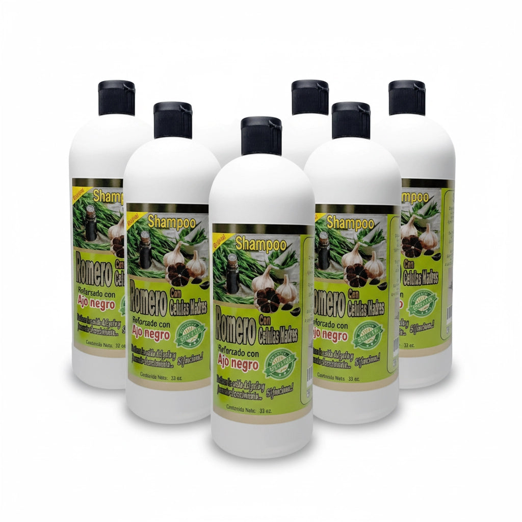 Shampoo - Romero Con Celulas Madres