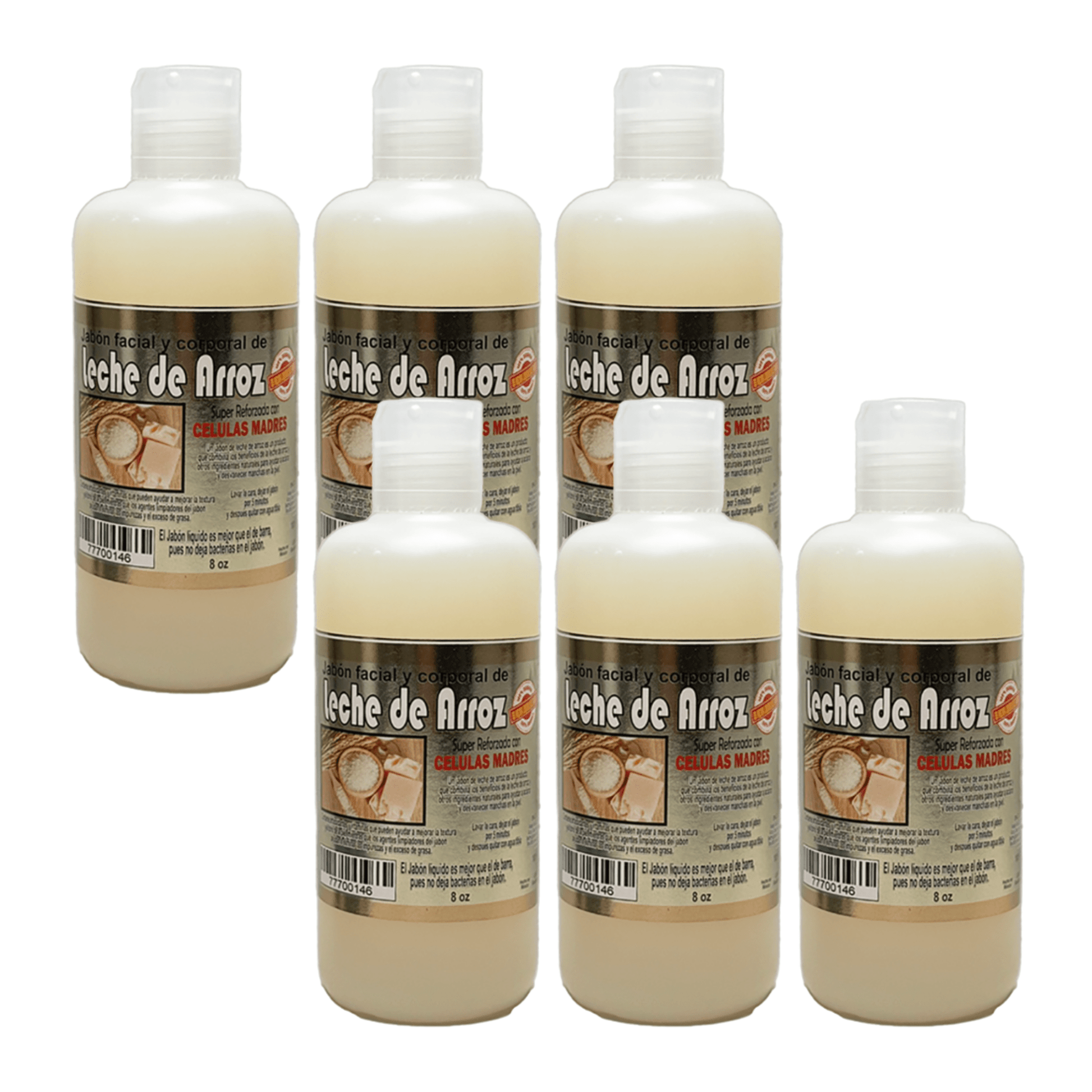 Jabón Líquido Facial y Corporal de Leche de Arroz - TRUECOLOR WHOLESALE