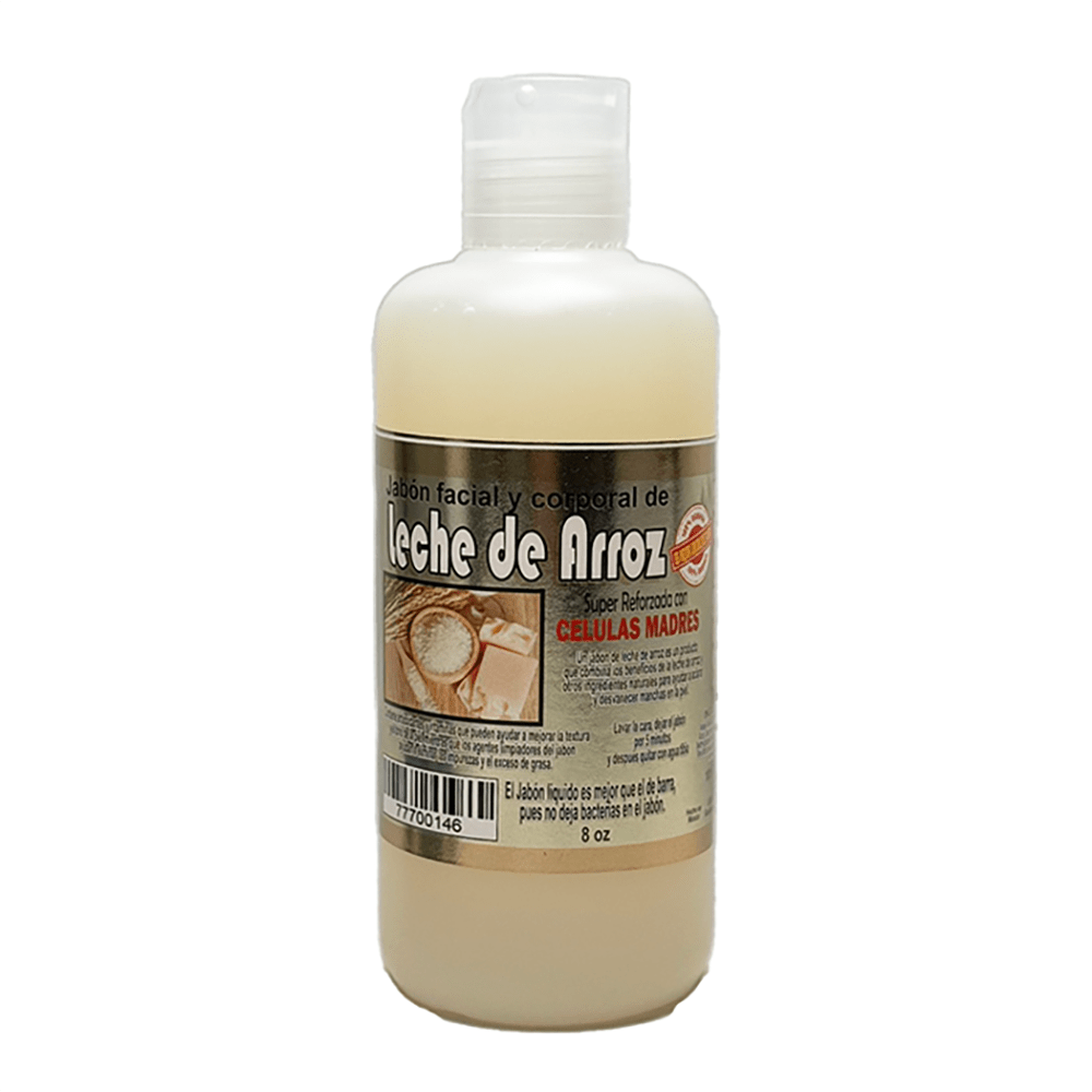 Jabón Líquido Facial y Corporal de Leche de Arroz - TRUECOLOR WHOLESALE
