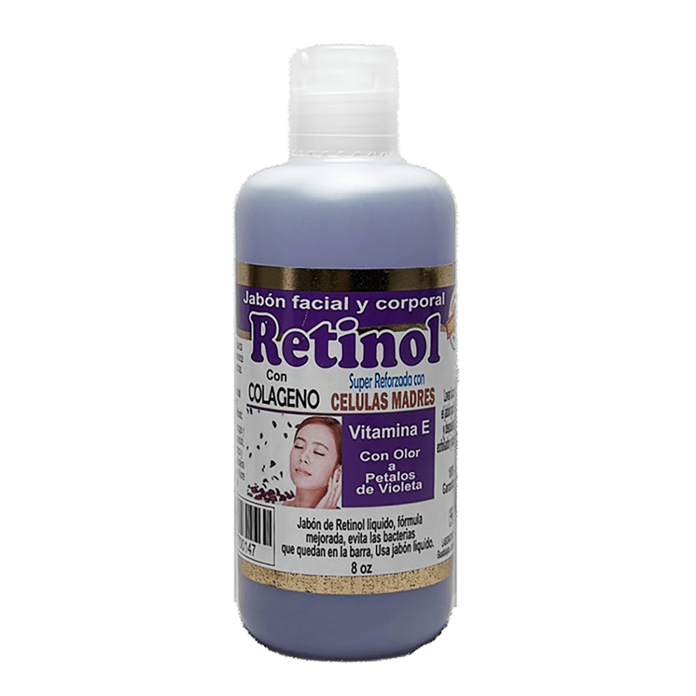 Jabon Facial Y Corporal De Retinol Reforzada Con Celulas Madres Vitamina E Y Colageno - TRUECOLOR WHOLESALE