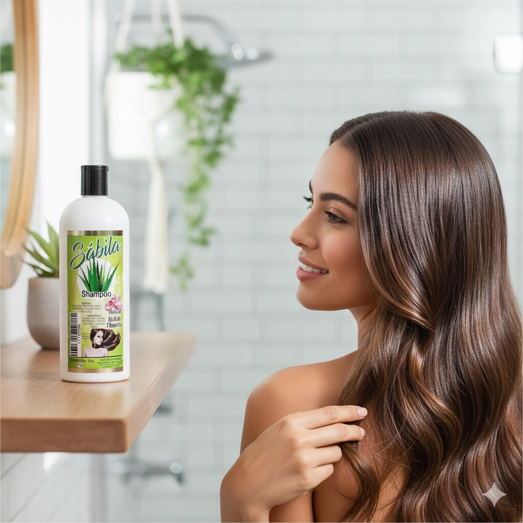 Shampoo - Sabila Reforzado Ajo De Las 7 Maravillas