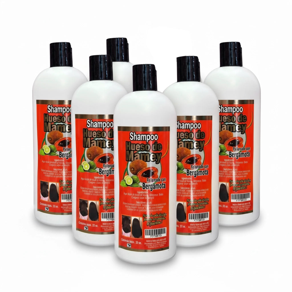 Shampoo - Hueso De Mamey Reforzado Con Bergamota