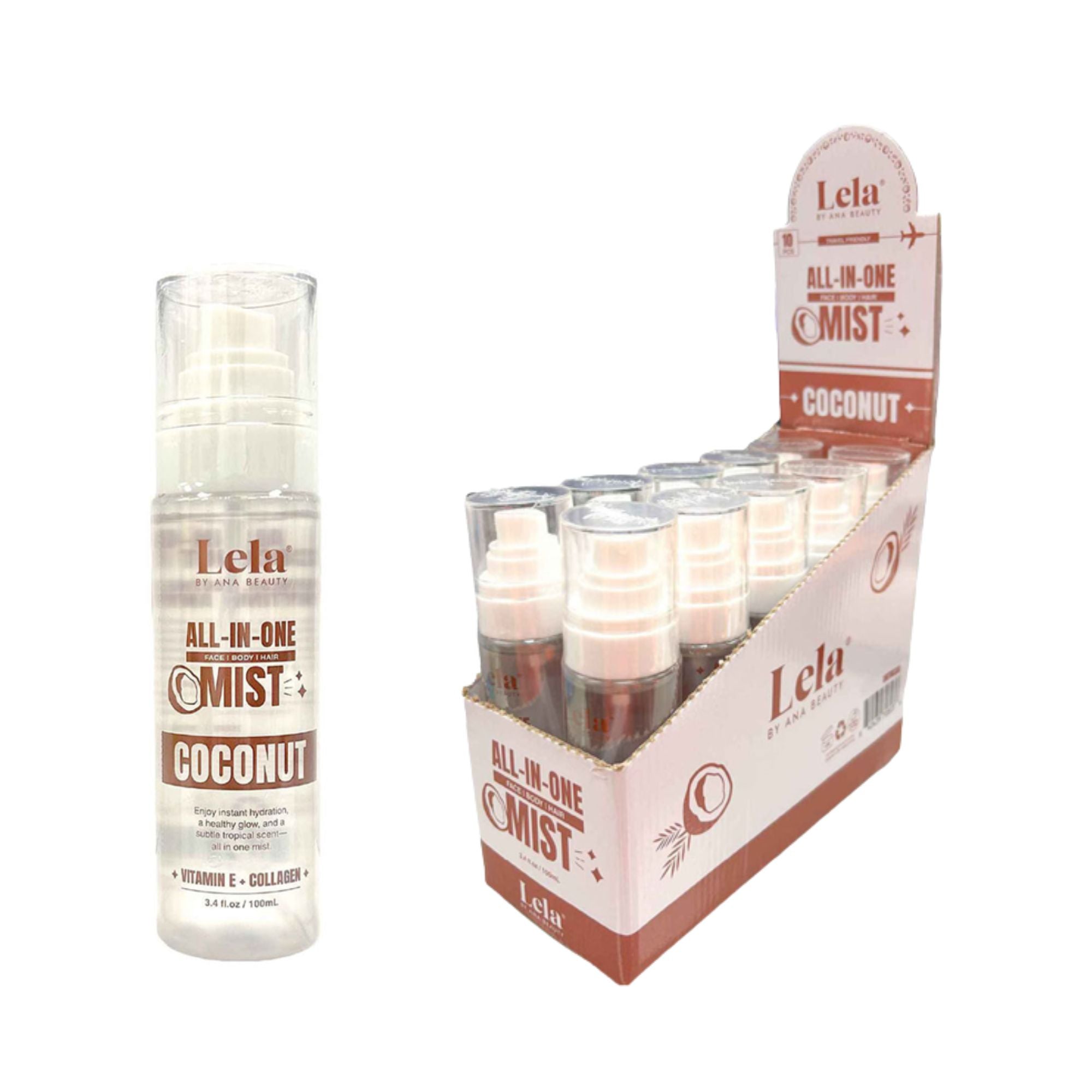 Ana Beauty - All in One Facial Mist (Coconut) (AMT003CO) - TRUECOLOR WHOLESALE
