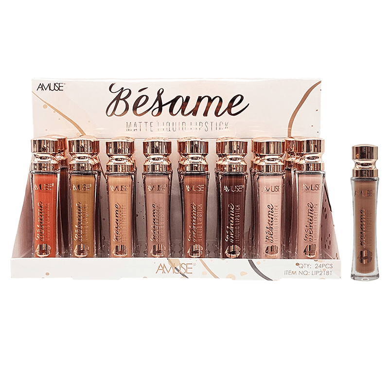 Amuse - Besame Matte Liquid Lipstick - TRUECOLOR WHOLESALE