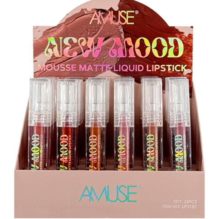Amuse - New Mood Mousse Matte Lipstick