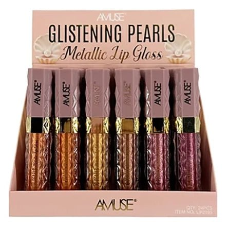 Amuse - Glistening Pearls Metallic Lip Gloss