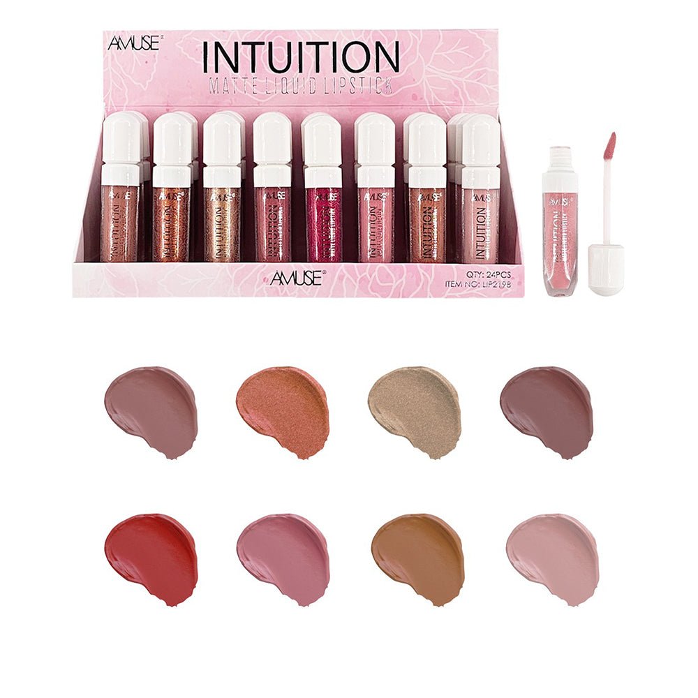 Amuse - Intuition Matte Liquid Lipstick - TRUECOLOR WHOLESALE