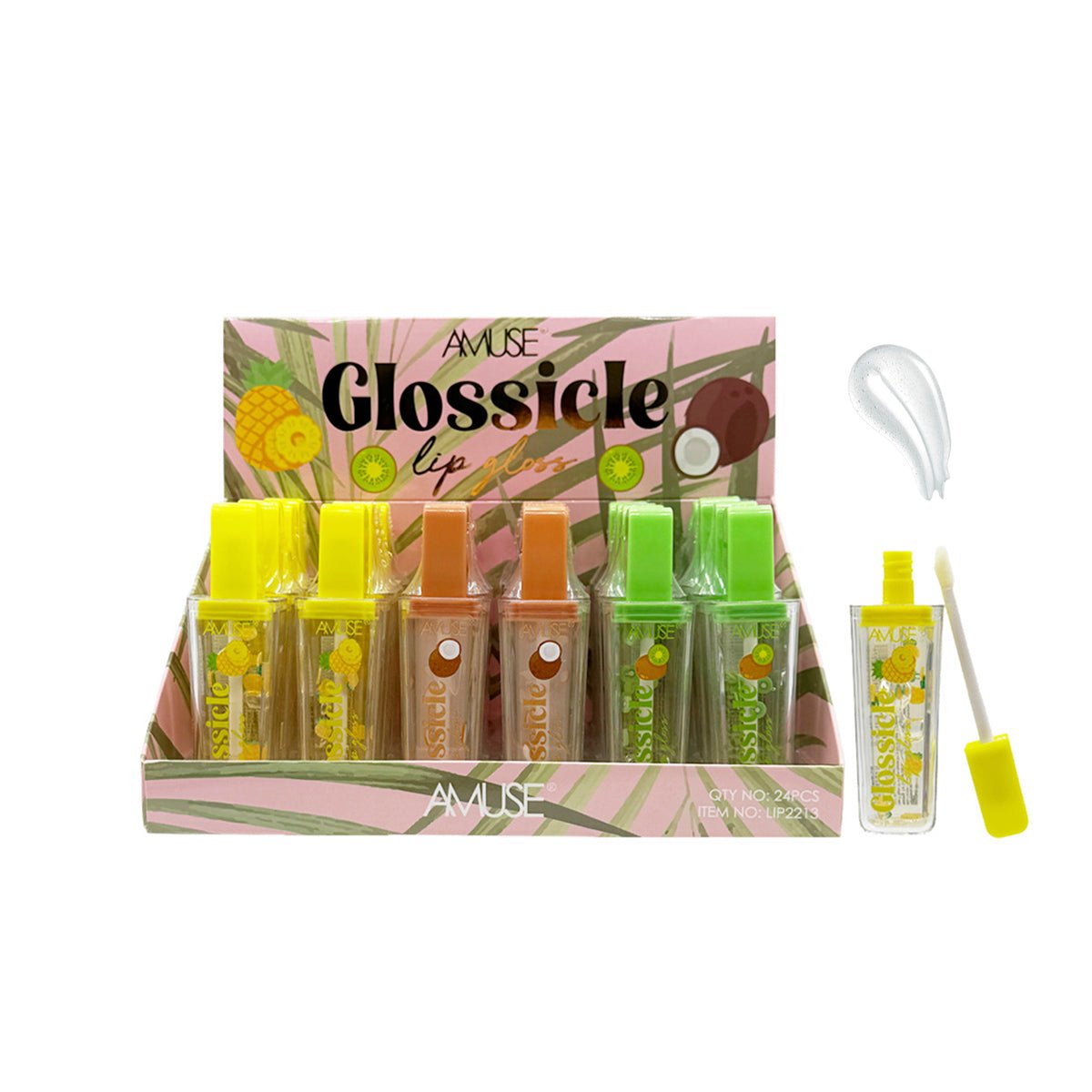Amuse - Glossicle Lip Gloss - TRUECOLOR WHOLESALE