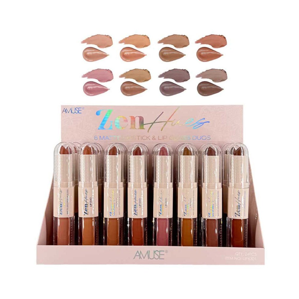 Amuse - Zen Hues Matte Lipstick & Lip Gloss - TRUECOLOR WHOLESALE