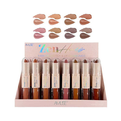 Amuse - Zen Hues Matte Lipstick & Lip Gloss - TRUECOLOR WHOLESALE