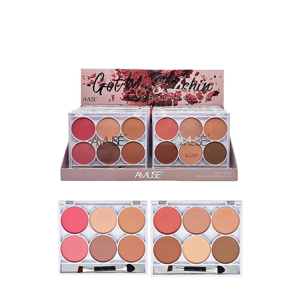 Amuse - Got Me Blushin' 2 Blush Palette - TRUECOLOR WHOLESALE