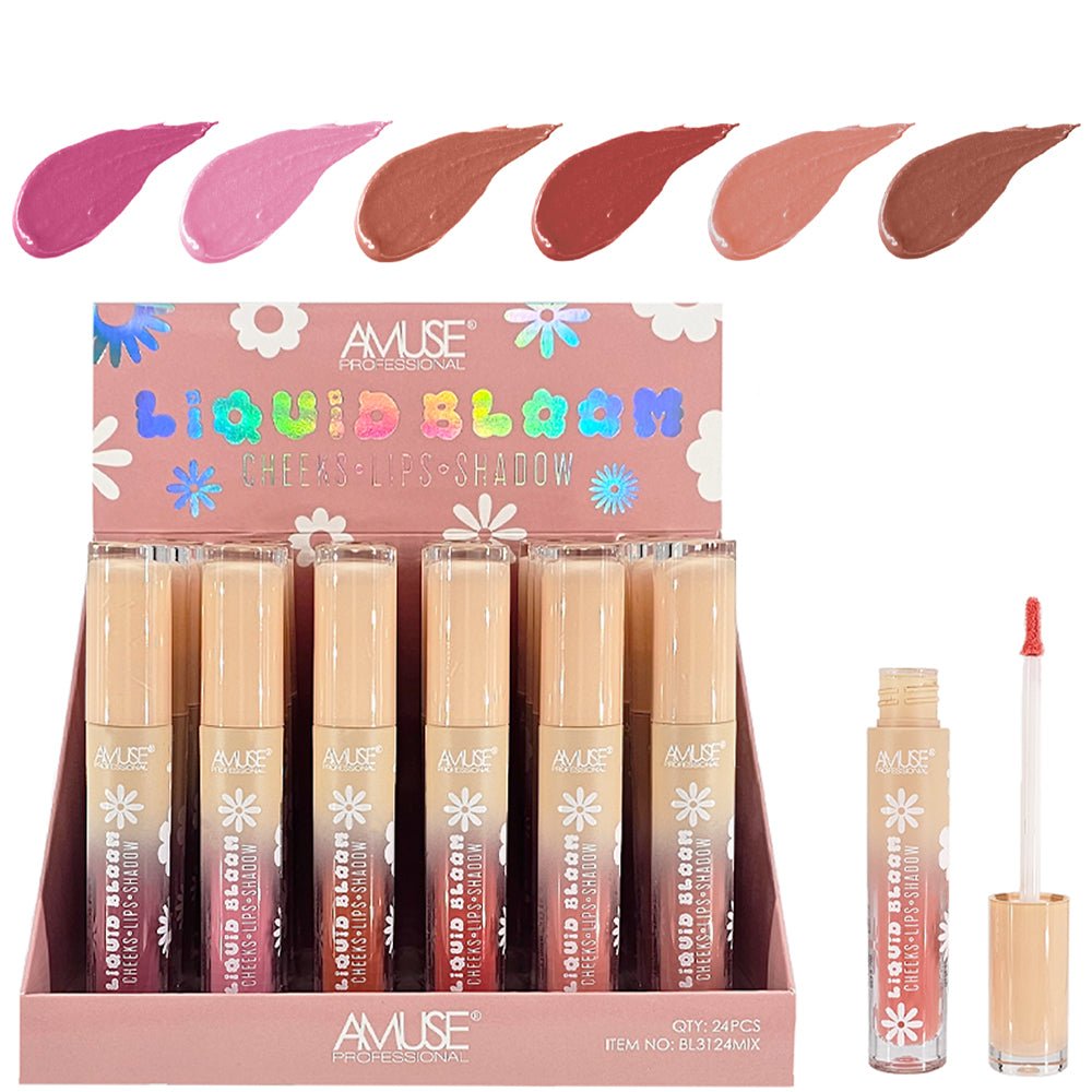 Amuse - Liquid Bloom Cheeks Lips Shadow - TRUECOLOR WHOLESALE