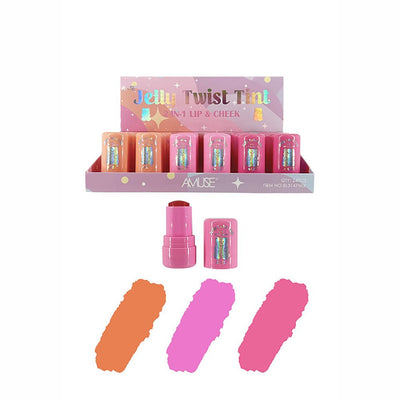 Amuse - Jelly Twist Tint 2 in 1 Lip & Cheek - TRUECOLOR WHOLESALE