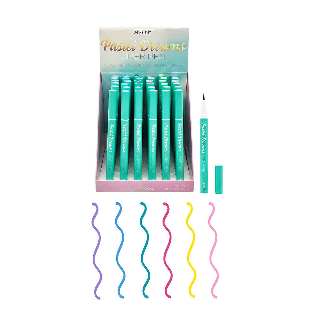 Amuse - Pastel Dream Liner Pen 6 Pastel Colored - TRUECOLOR WHOLESALE