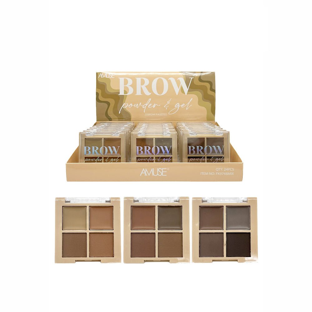 Amuse - Brow Powder And Gel - TRUECOLOR WHOLESALE