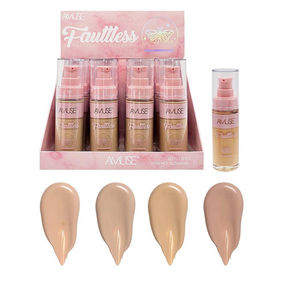 Amuse - Faultless Full Coverage Foundation KL304MIX - B - TRUECOLOR WHOLESALE