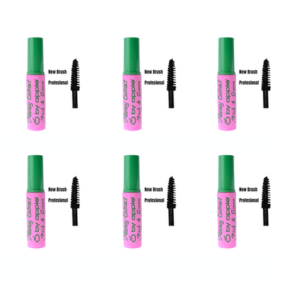 By Apple Pink & Green Super Lash Mascara – 6 Pack | Long - Lasting Volume Mascara - TRUECOLOR WHOLESALE