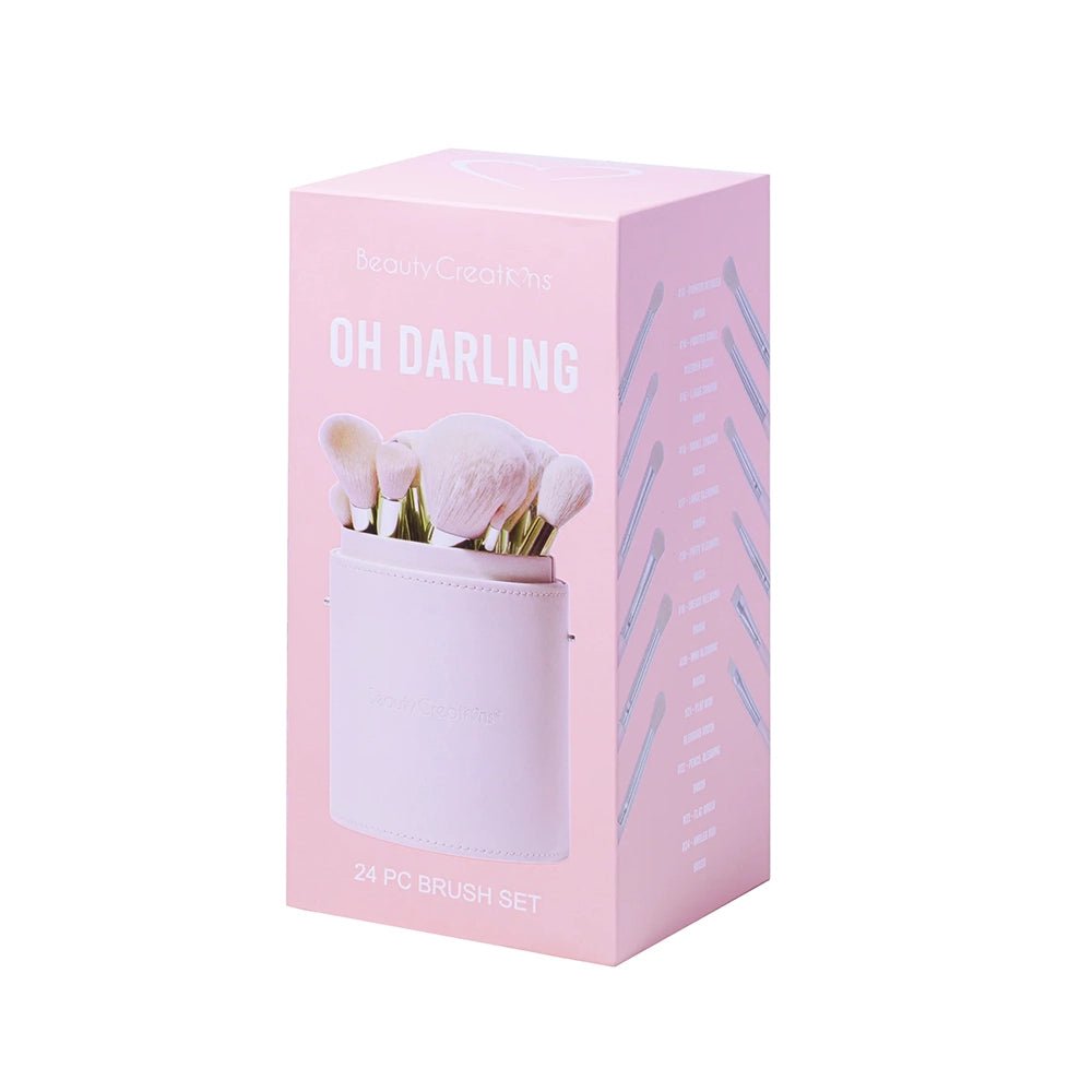 Beauty Creation - OH DARLING 24 PCS Brush Set - TRUECOLOR WHOLESALE