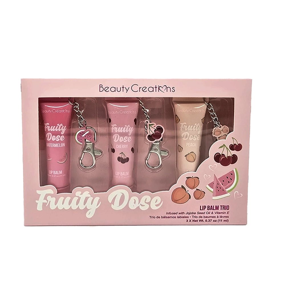 Beauty Creation - Fruity Dose Lip Balm Trio - TRUECOLOR WHOLESALE