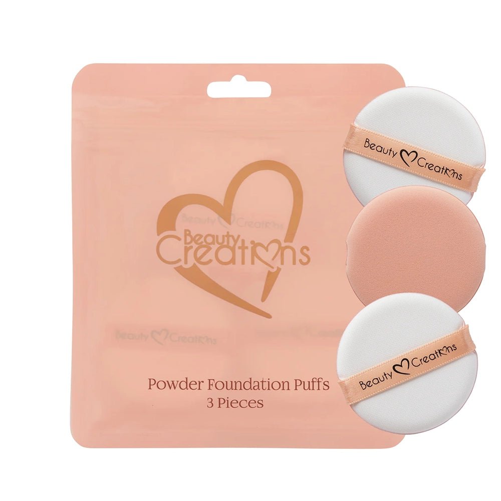 Beauty Creation - Powder Foundation Puffs Set 3 PCS - TRUECOLOR WHOLESALE