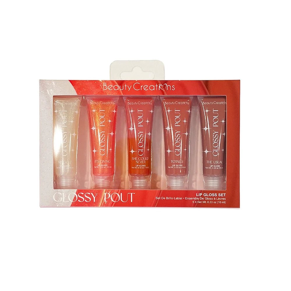 Beauty Creation - Glossy Pout Lip Gloss Set - TRUECOLOR WHOLESALE