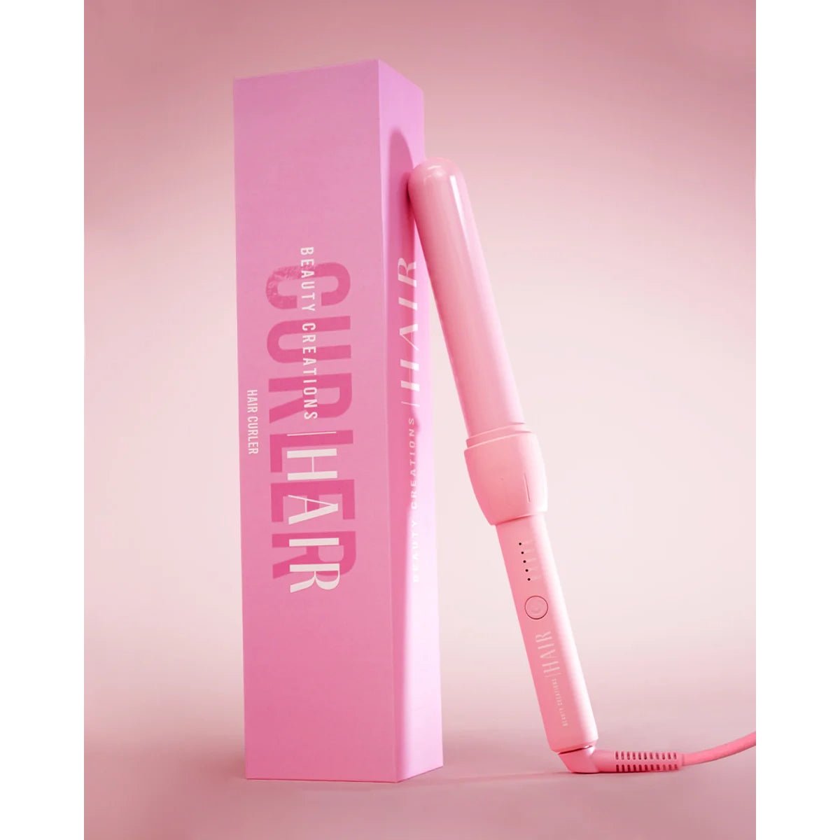 Beauty Creation - Hair Curling 1" Wand - Pink - TRUECOLOR WHOLESALE