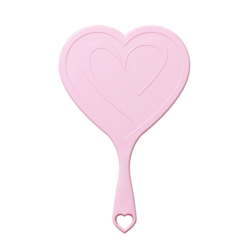 Beauty Creation - Handheld Mirror Heart - TRUECOLOR WHOLESALE