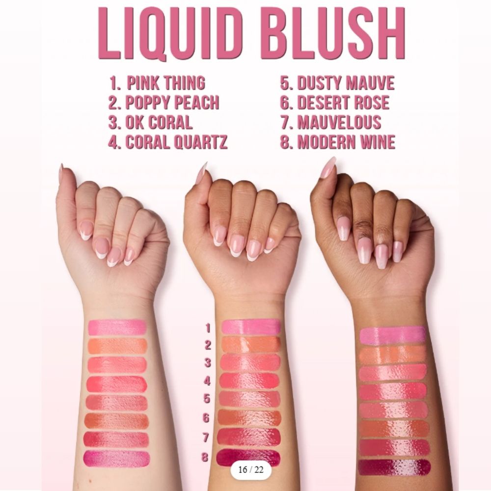 Beauty Creation - Liquid Blush 8 Colors - TRUECOLOR WHOLESALE