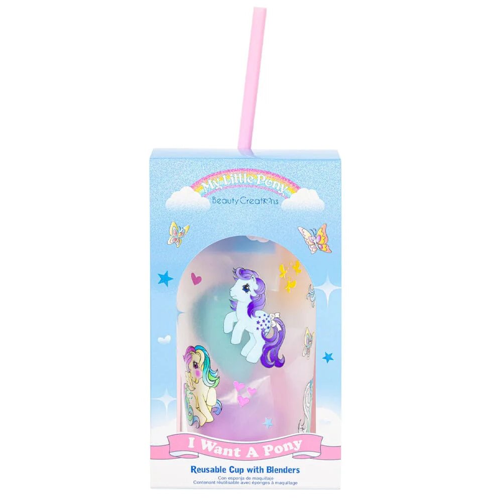Beauty Creations - My Little Pony I Want A Pony Reusable Cup With Blenders - TRUECOLOR WHOLESALE