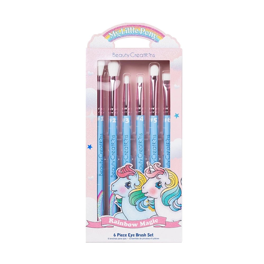 Beauty Creation - Rainbow Magic 6 Piece Eye Brush Set - TRUECOLOR WHOLESALE