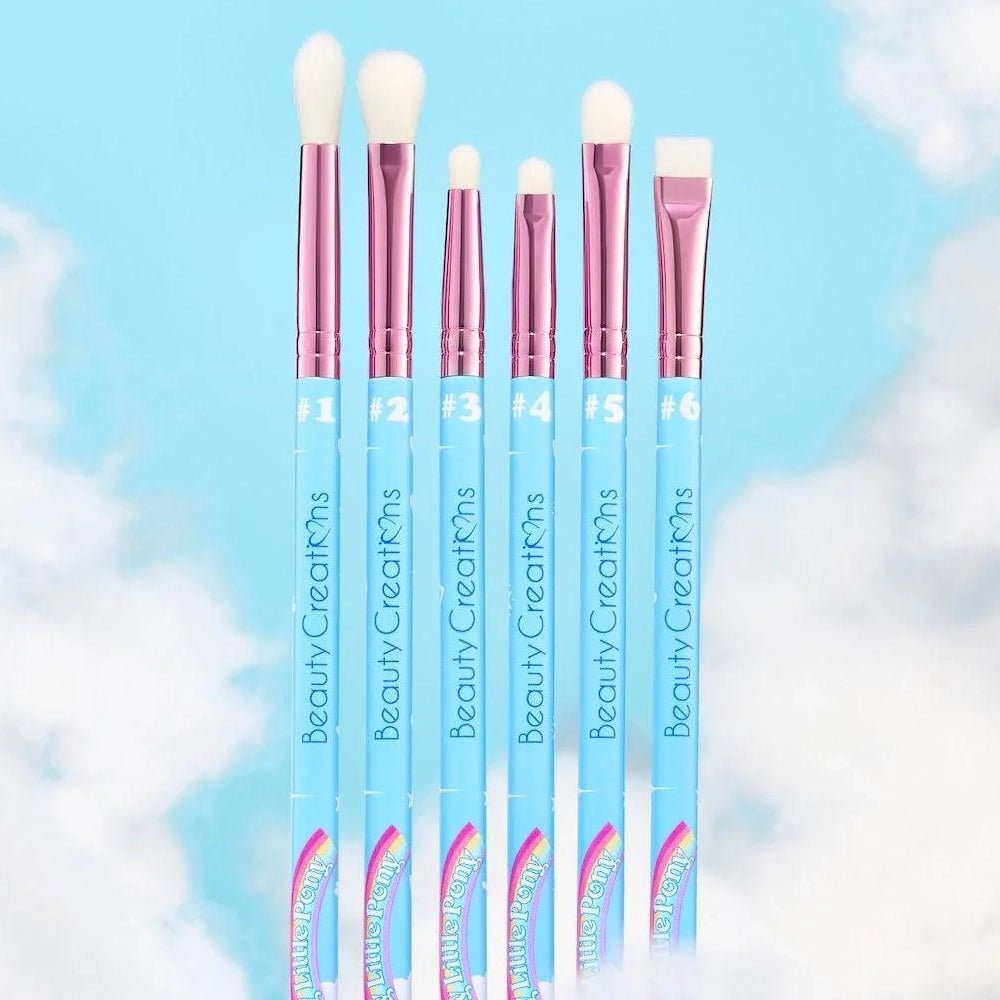 Beauty Creation - Rainbow Magic 6 Piece Eye Brush Set - TRUECOLOR WHOLESALE