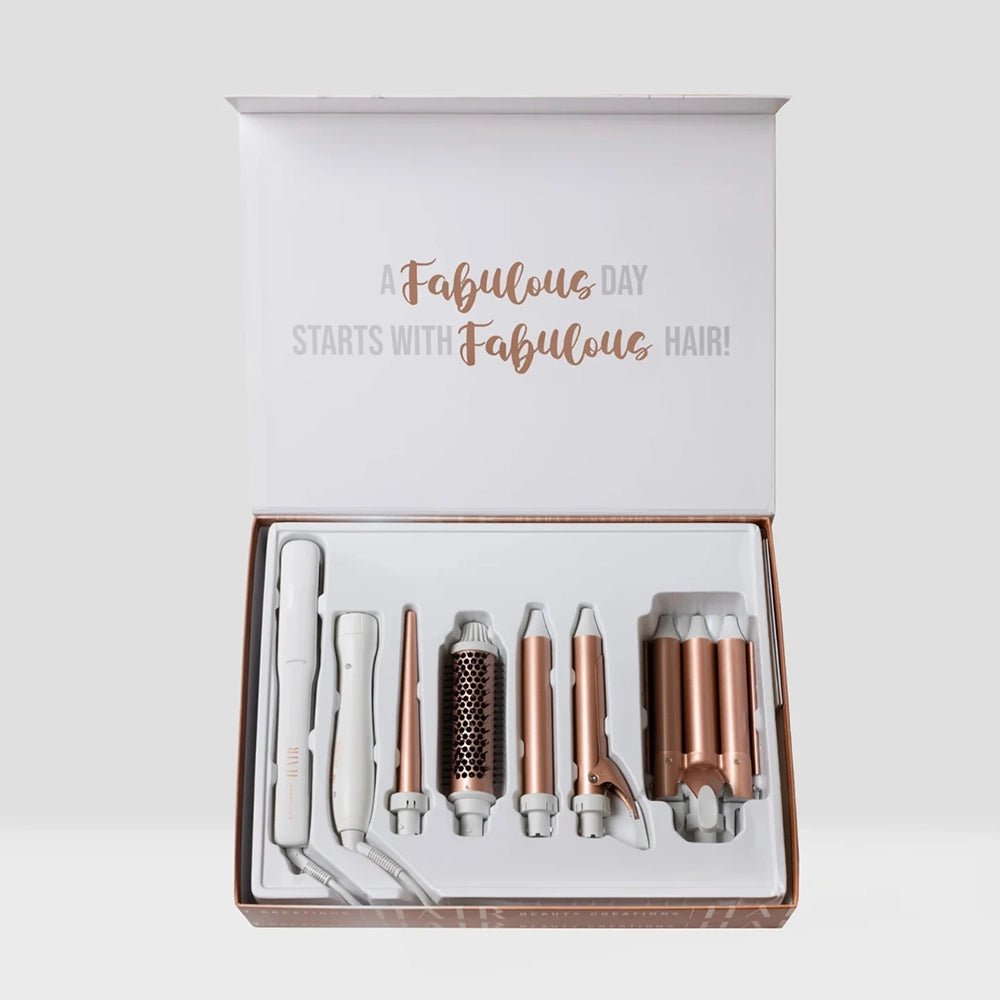 Beauty Creation - 5 In 1 Hair Multitasker Rose Gold / White - TRUECOLOR WHOLESALE