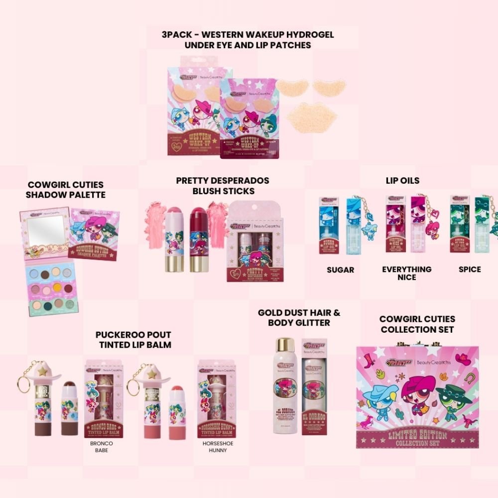Beauty Creation - Powerpuff Girl Makeup Kit Display Full - TRUECOLOR WHOLESALE