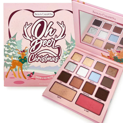 Beauty Creation - Reindeer Christmas Collection Shadow & Face Palette - TRUECOLOR WHOLESALE