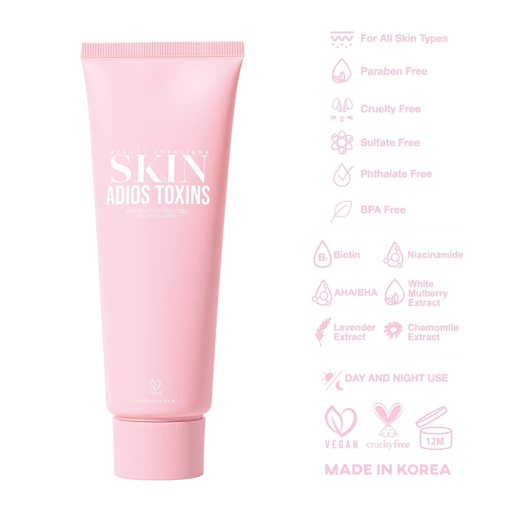 Beauty Creation - Skin Adios Toxins Exfoliating Peel Gel - TRUECOLOR WHOLESALE