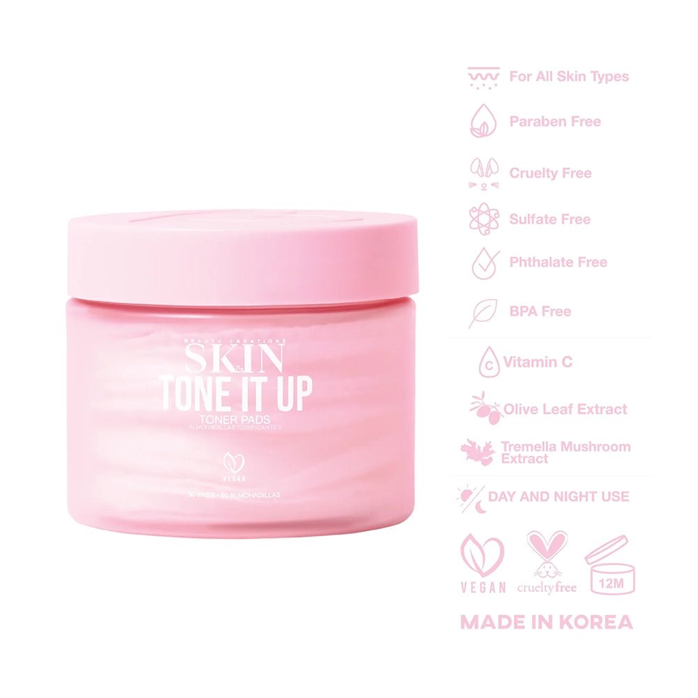 Beauty Creation - Skin Tone It Up Toner Pads - TRUECOLOR WHOLESALE
