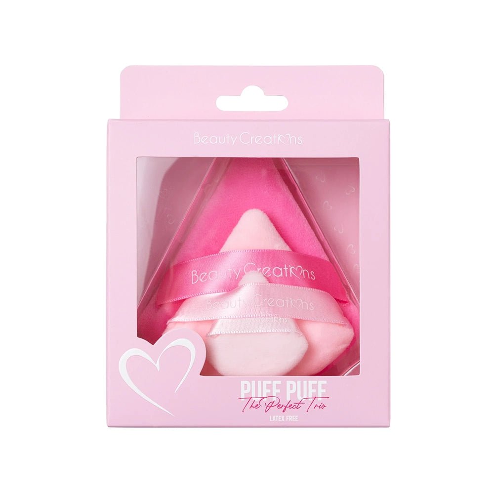 Beauty Creation - PUFF PUFF The Perfect Trio Powder Puff Set - TRUECOLOR WHOLESALE