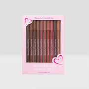 Beauty Creations - Wooden Lip Pencil Set - TRUECOLOR WHOLESALE